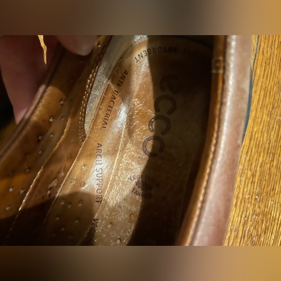 Ecco men’s brown shoes - size 43 - Picture 4 of 5